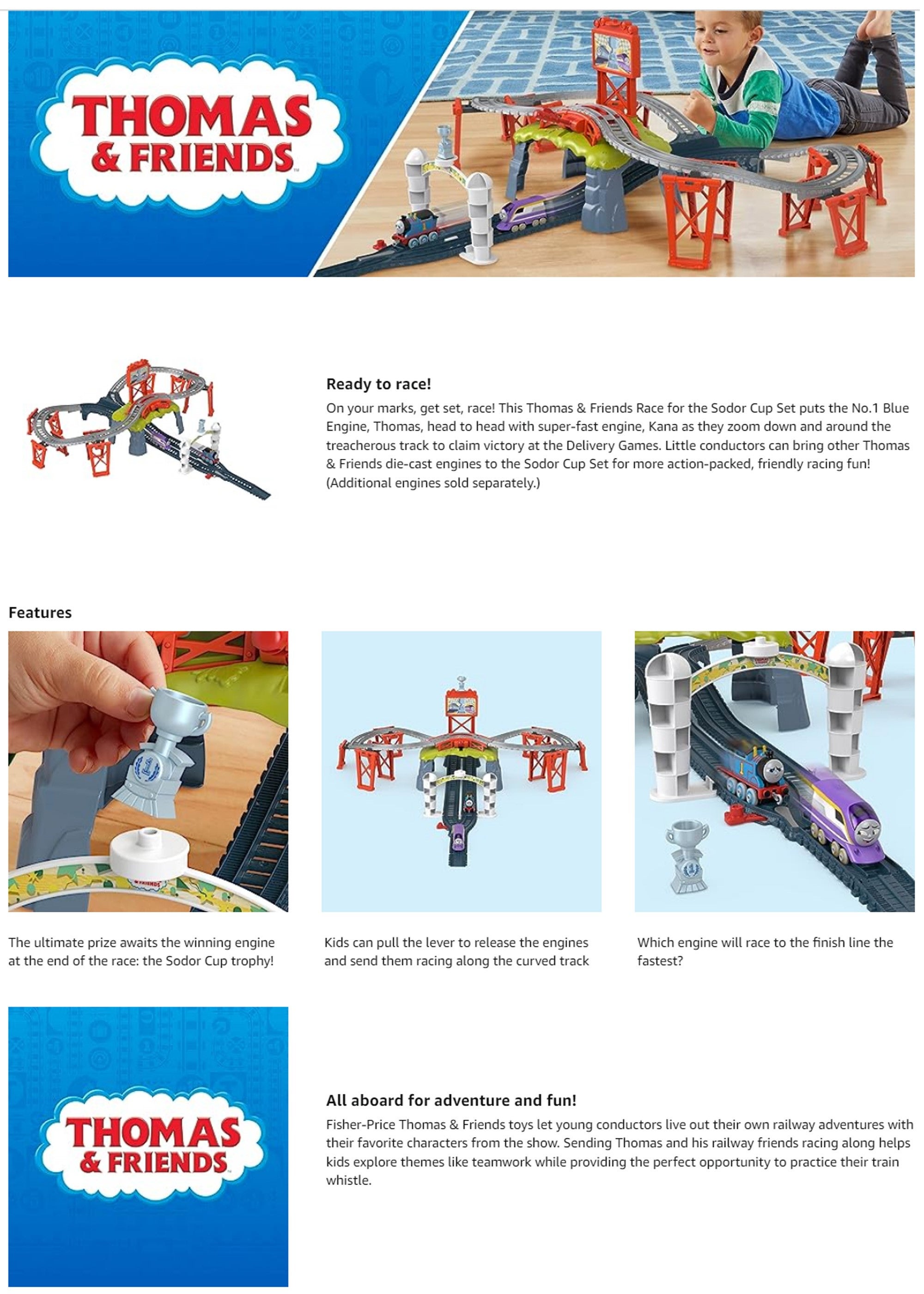 Sodor Cup Special Playset