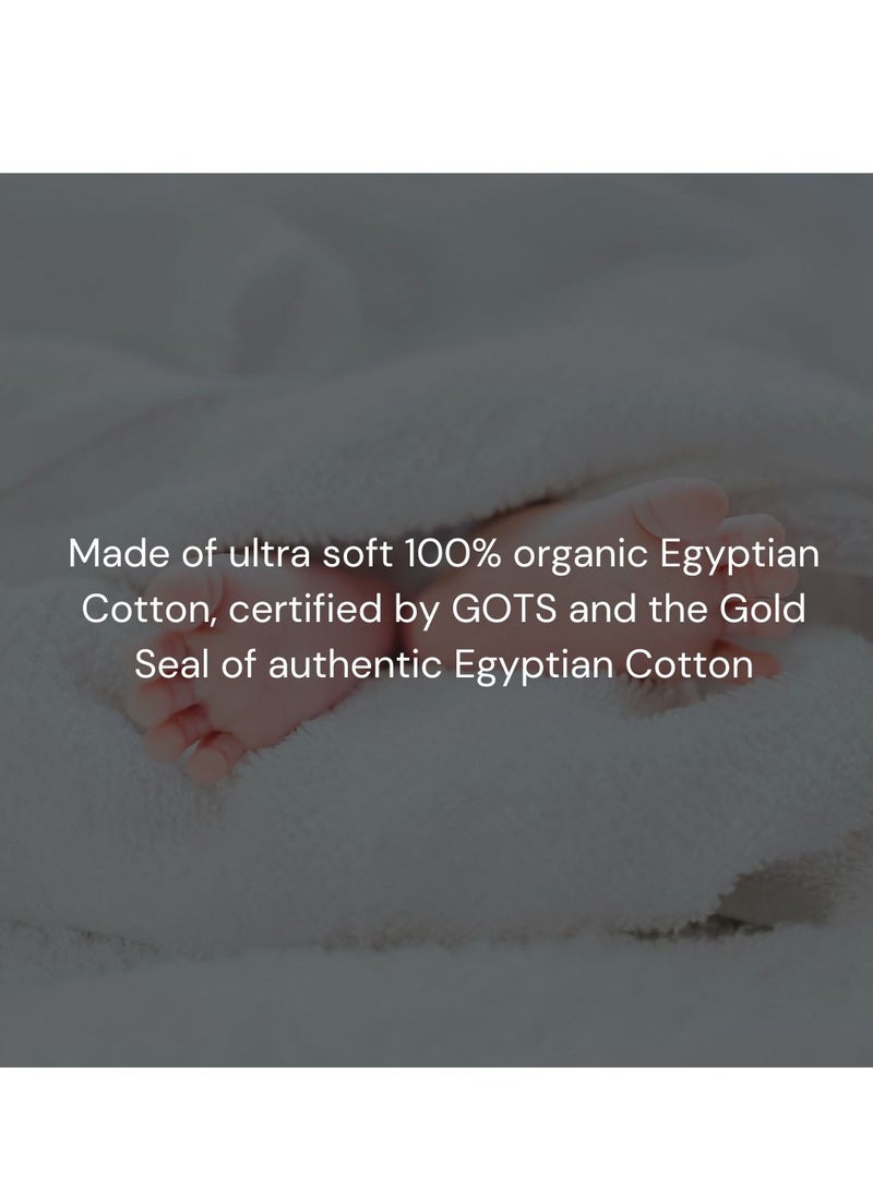 Under the Nile Organic Cotton Sherpa Wash Cloths Set of 12 wash cloth