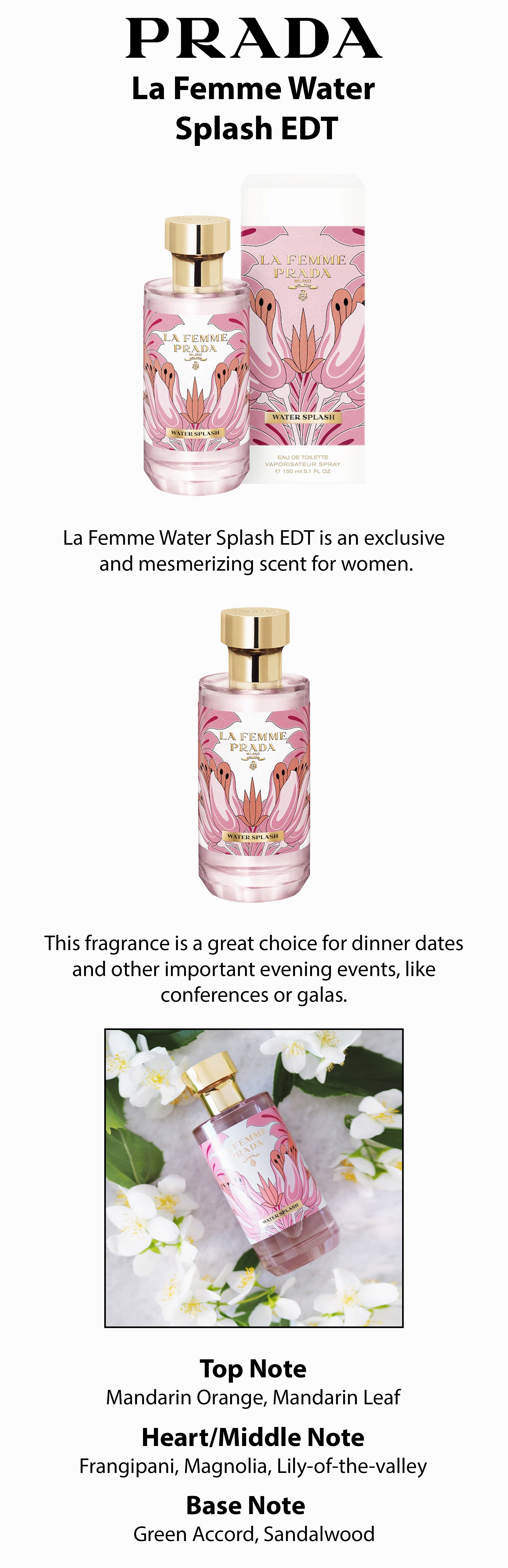 La Femme Water Splash EDT 151ml