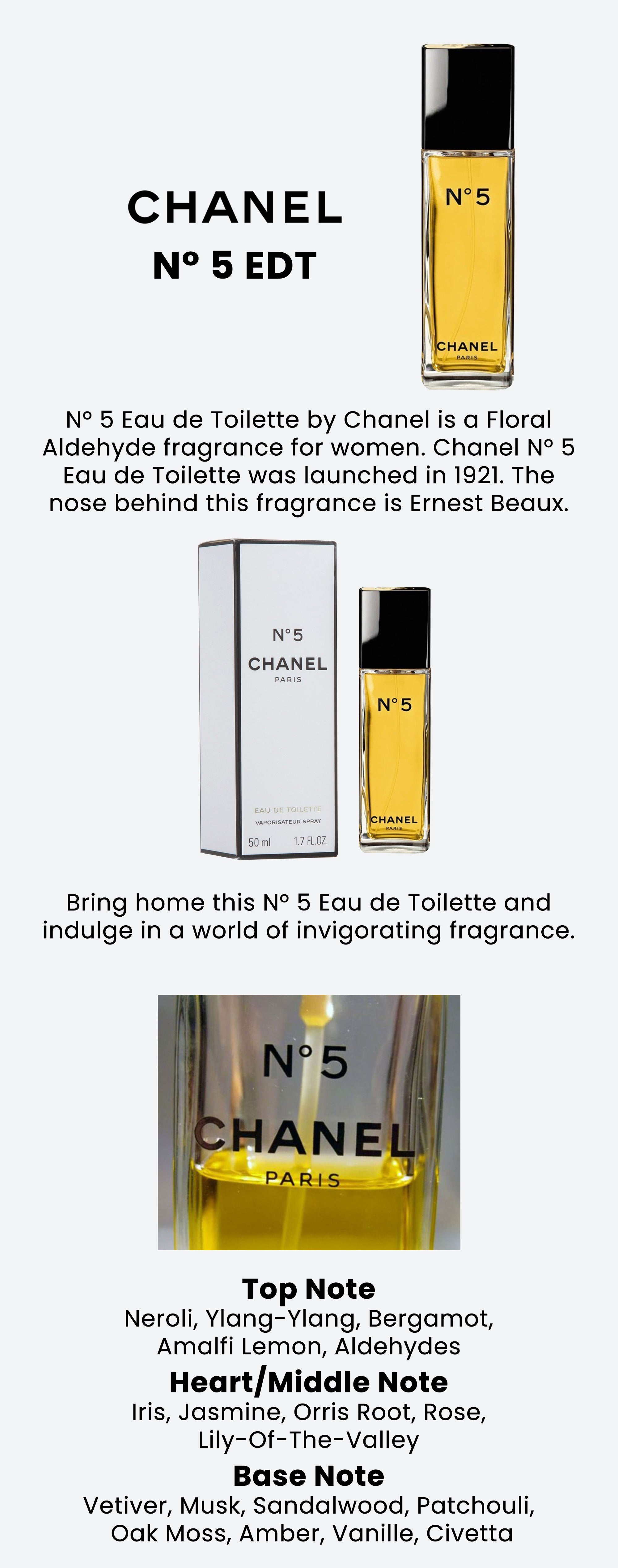 N° 5 EDT 50ml