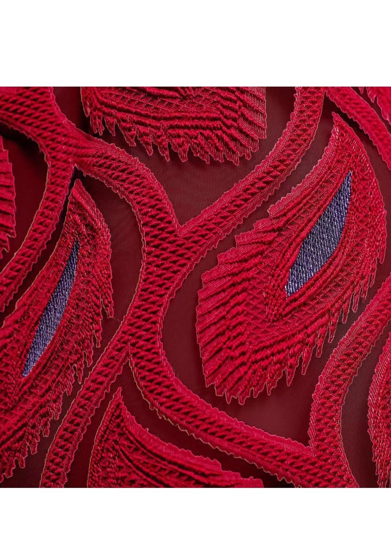 Best Gift New Fashion Party Girl's Ceremonial Dress Red Color