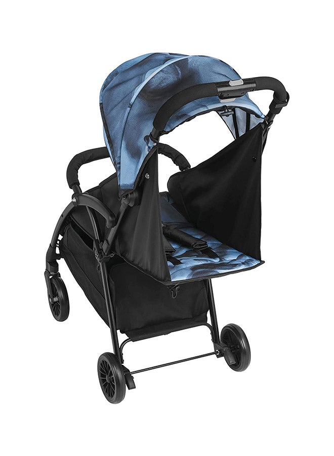 Giramondo Lightweight Stroller 0 To 4 Years (up to 22 kg) Ash Grey, Lightweight, Adjustable Seat, Four Wheels, Aluminium Frame, 5-Point Safety Harness, Easy To Carry, Super Compact Folding