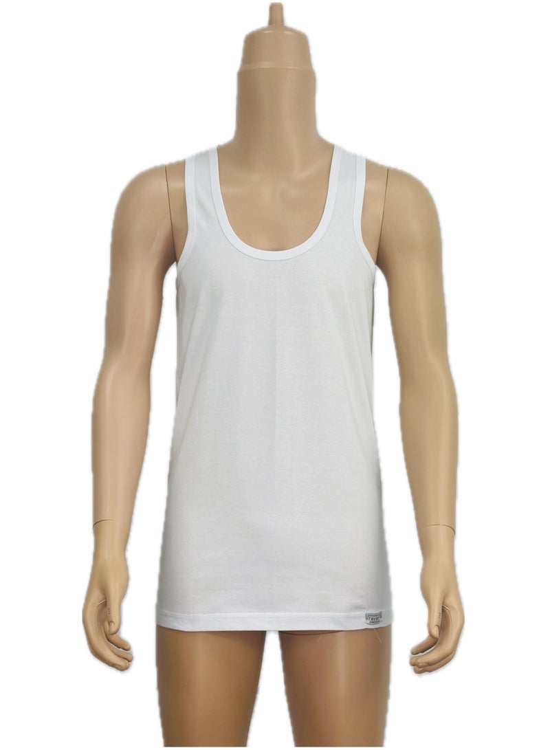 3 - Pieces Rayan Vest Undershirt White