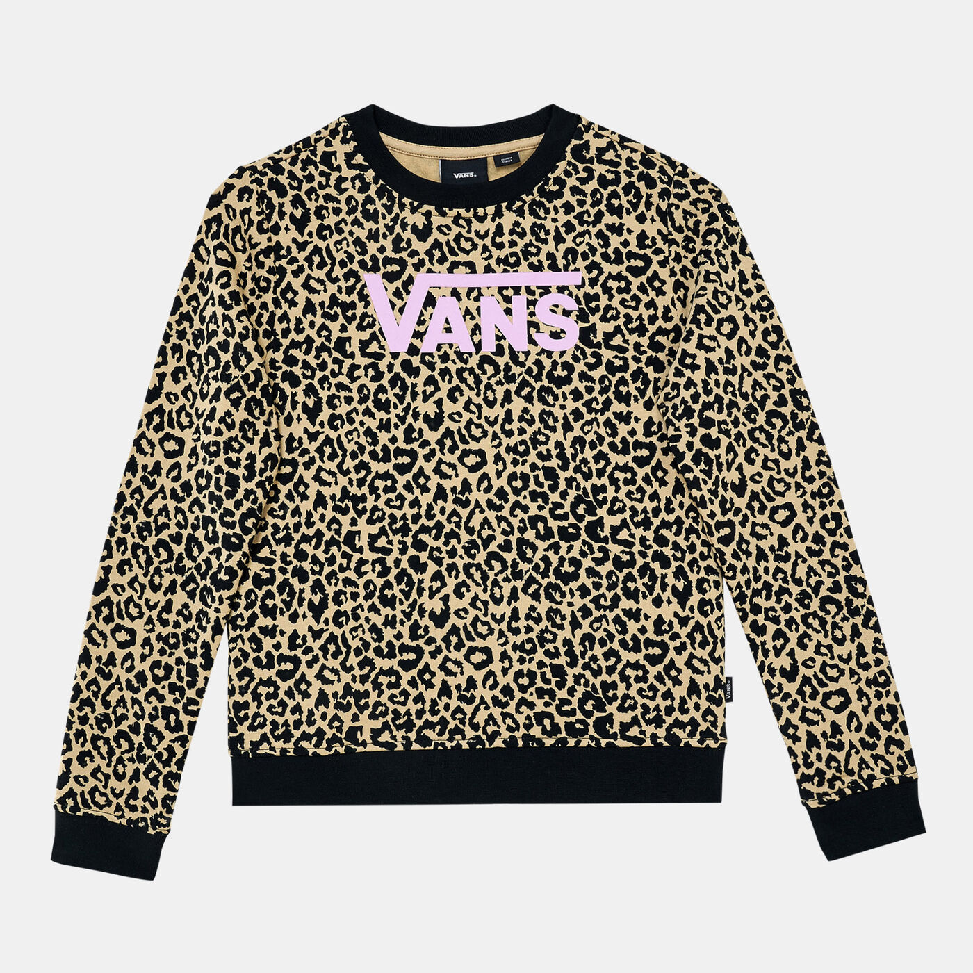 Kids' Leopard Crew Sweatshirt