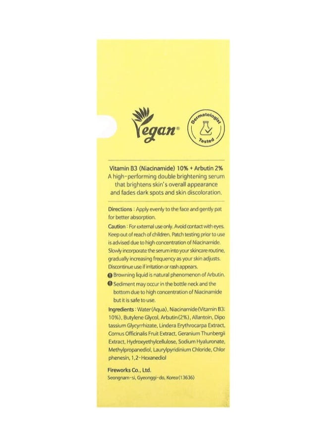 Tiam Vita B3 Source 10% Niacinamide (Vitamin B3) 2% Arbutin Serum 1.35 Oz