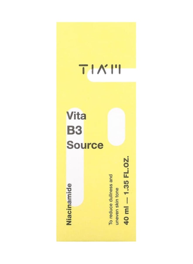 Tiam Vita B3 Source 10% Niacinamide (Vitamin B3) 2% Arbutin Serum 1.35 Oz