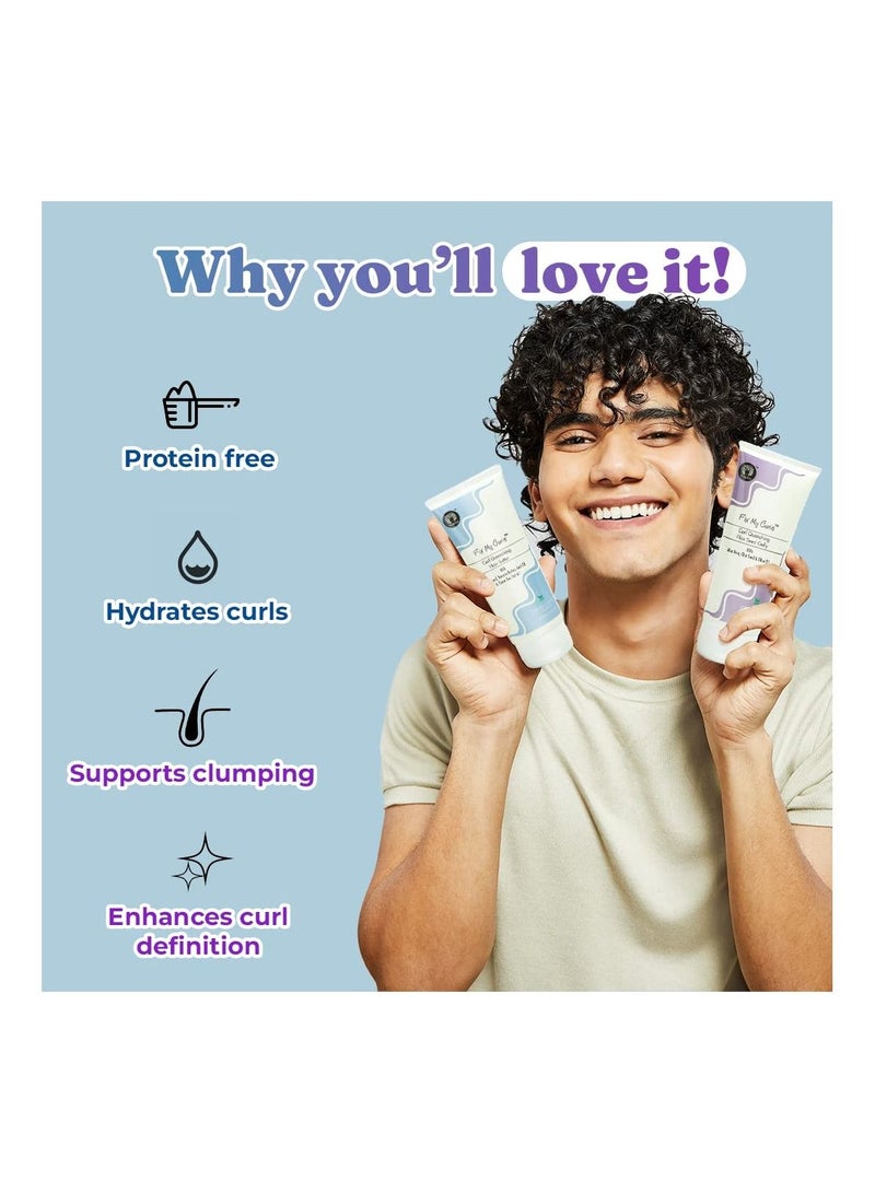 Fix My Curls Curl Quenching Moisture Styling Bundle For Curly And Wavy Hair 50gm Each Pack of 2
