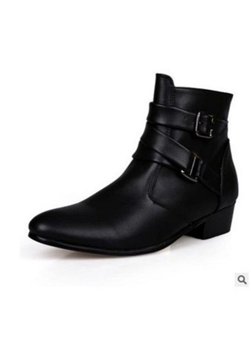 High Top Business Casual Wear-resistant Men's Boots