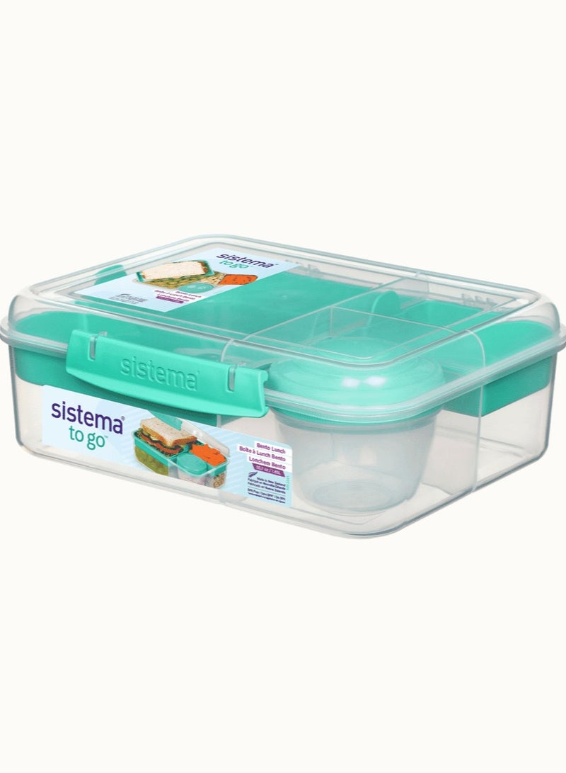 Sistema 1.65 Liter Bento Lunch To Go Teal