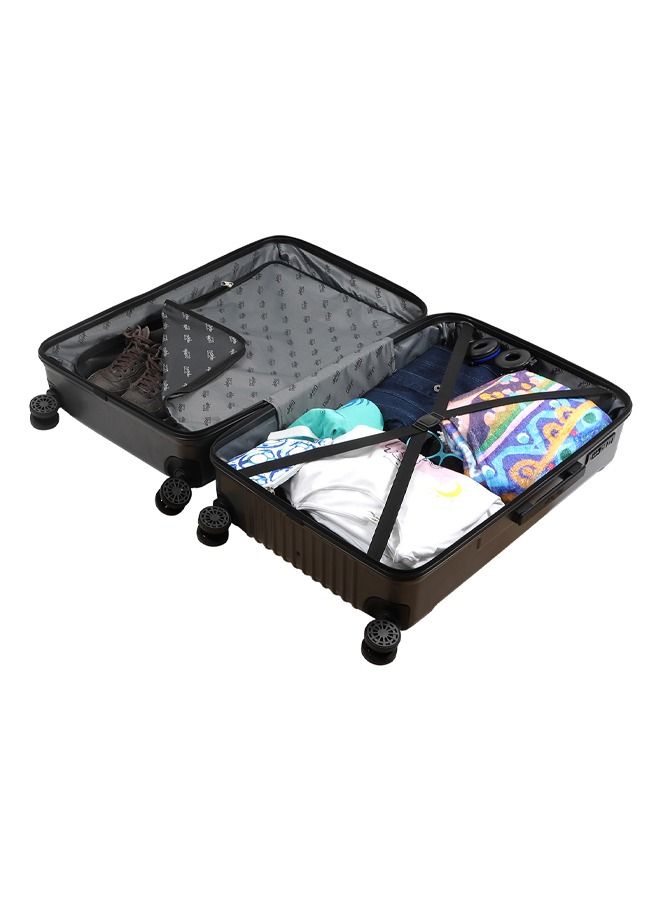 Biggdesign 3 Piece Ocean Design Carry On Luggage Set Gray