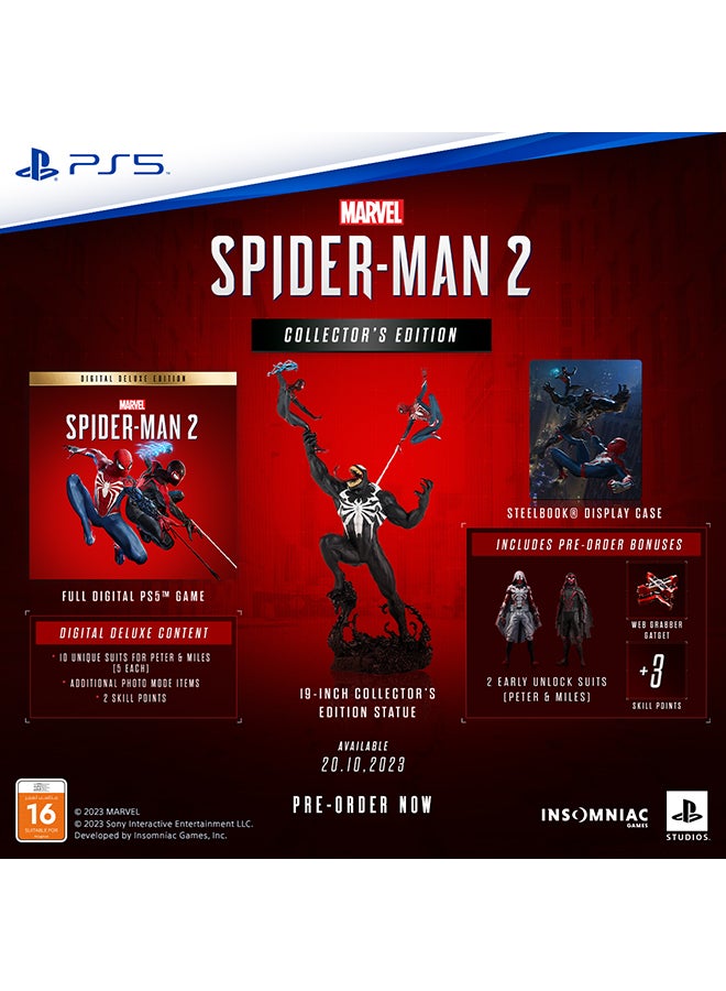 Marvel's Spider-Man 2 Collector's Edition - PlayStation 5 (PS5)