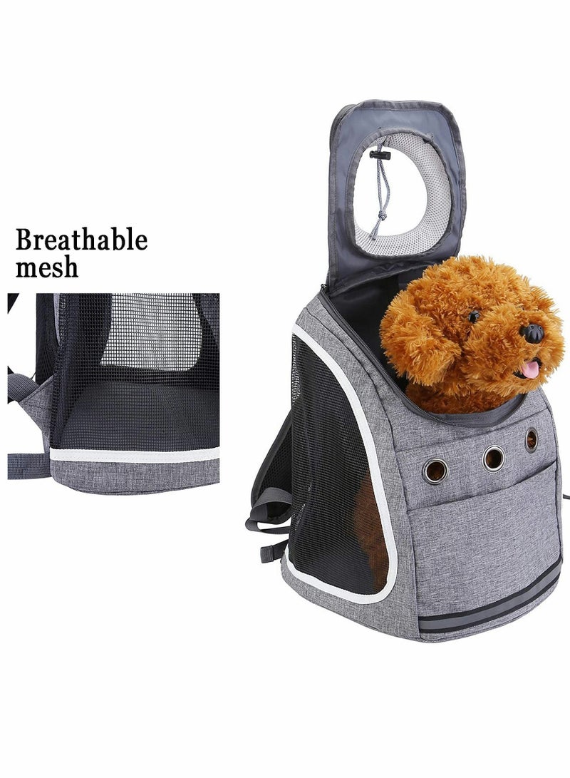 Pet Carrier Backpack for Small Dogs & Cats, Puppy Travel Front Bag