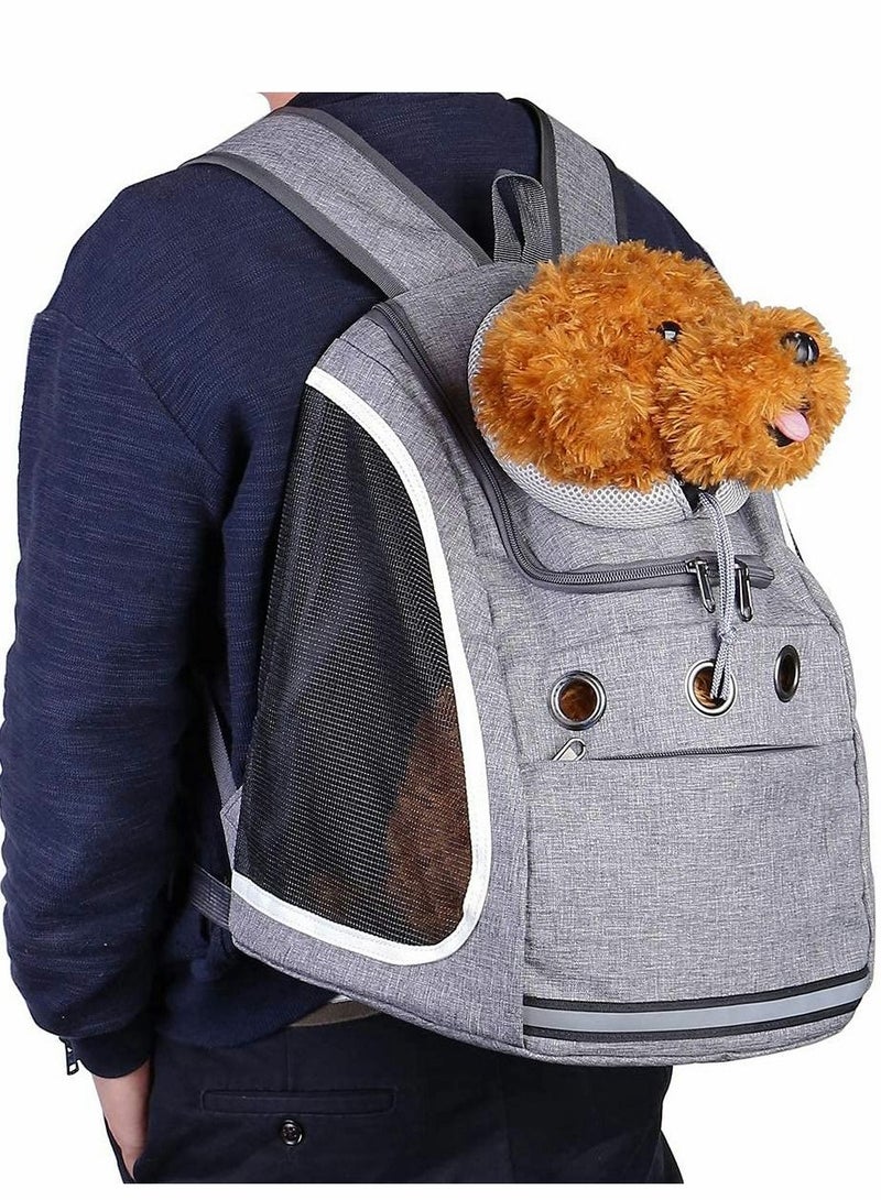 Pet Carrier Backpack for Small Dogs & Cats, Puppy Travel Front Bag