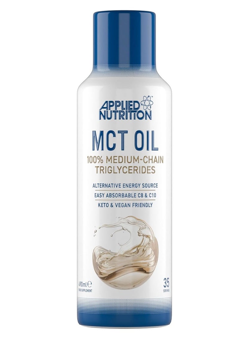 Applied Nutrition MCT Oil, 35 Servings -490ml