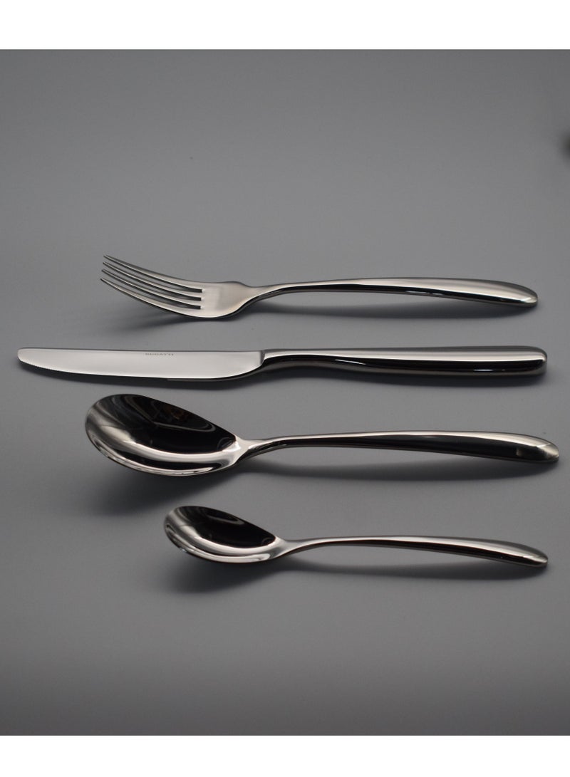 Casa Bugatti CAPRICCIO 24 Piece - 18/10 Stainless Steel
