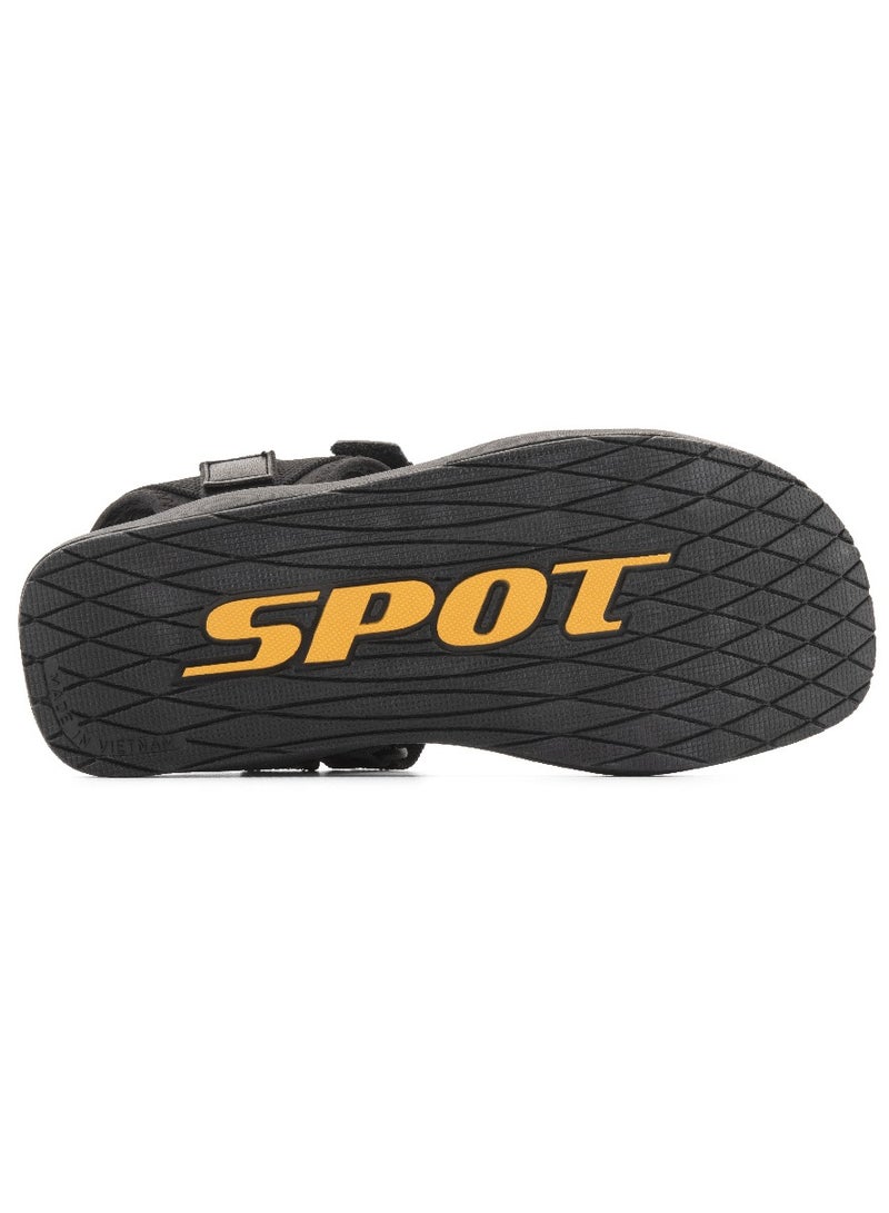Spot Stylish Sandals For Men | Men Sandals SS-7650 Black