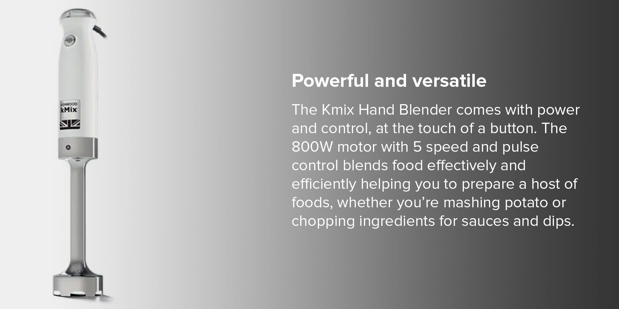 Kmix Hand Blender 800W HDX754WH White