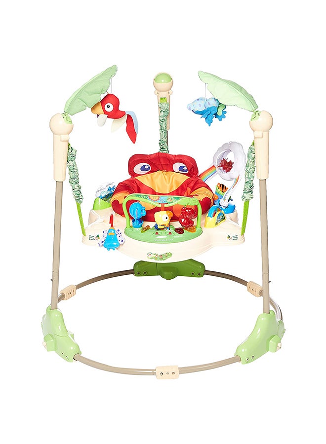 Jumparoo Rainforest Baby Bouncing Jumper Walker With Music And Lights