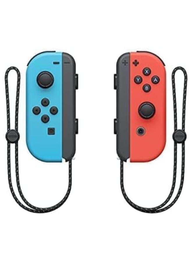 Switch OLED (2021) Model - Neon Blue & Red Joy Con (Intl Version)