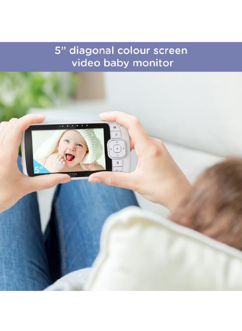 Hubble Connected Nursery View Premium - Baby Monitor For Infants / Babies - 5