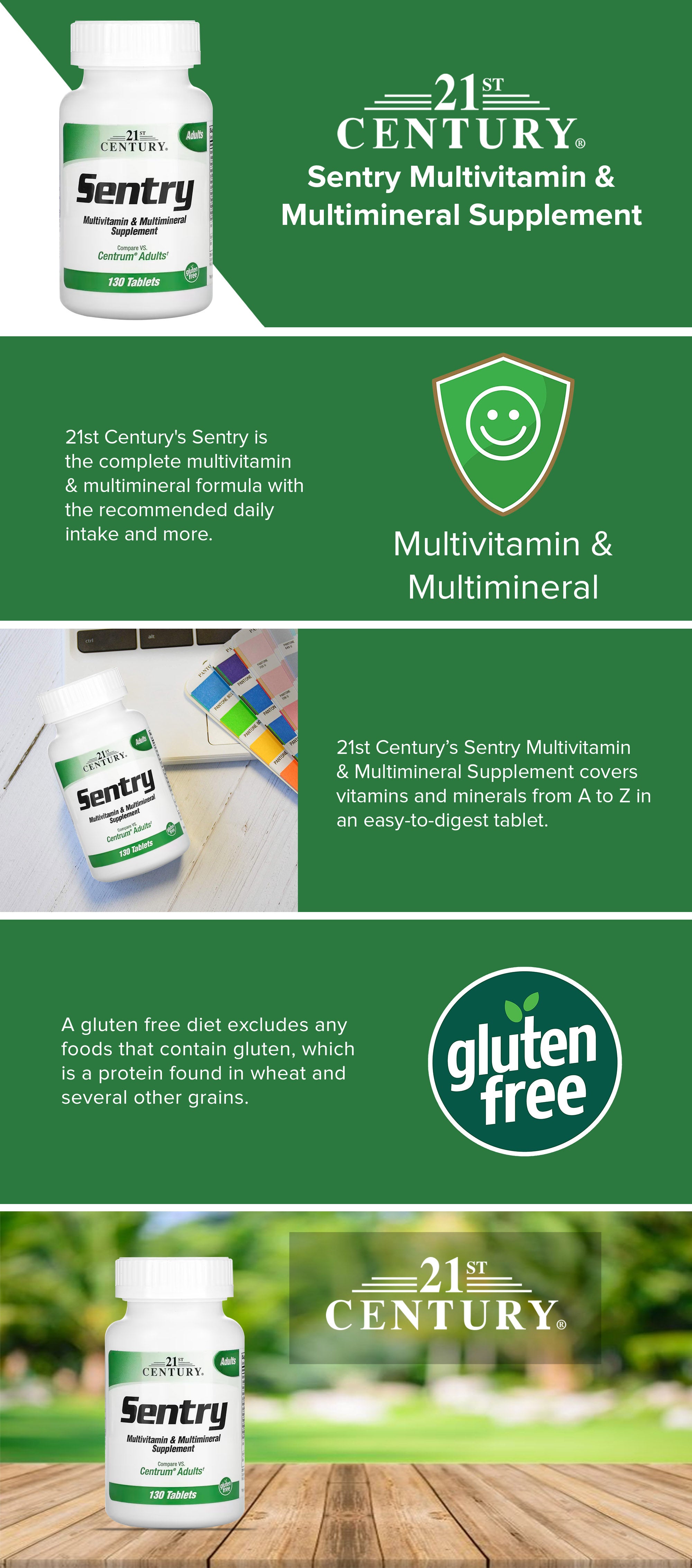 Sentry Multivitamin And Multimineral Tablets