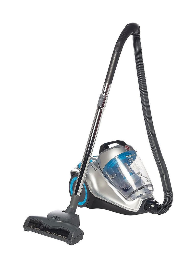 Canister Vacuum Cleaner 2400W/4L 4 L HC84-P7A-ME Grey