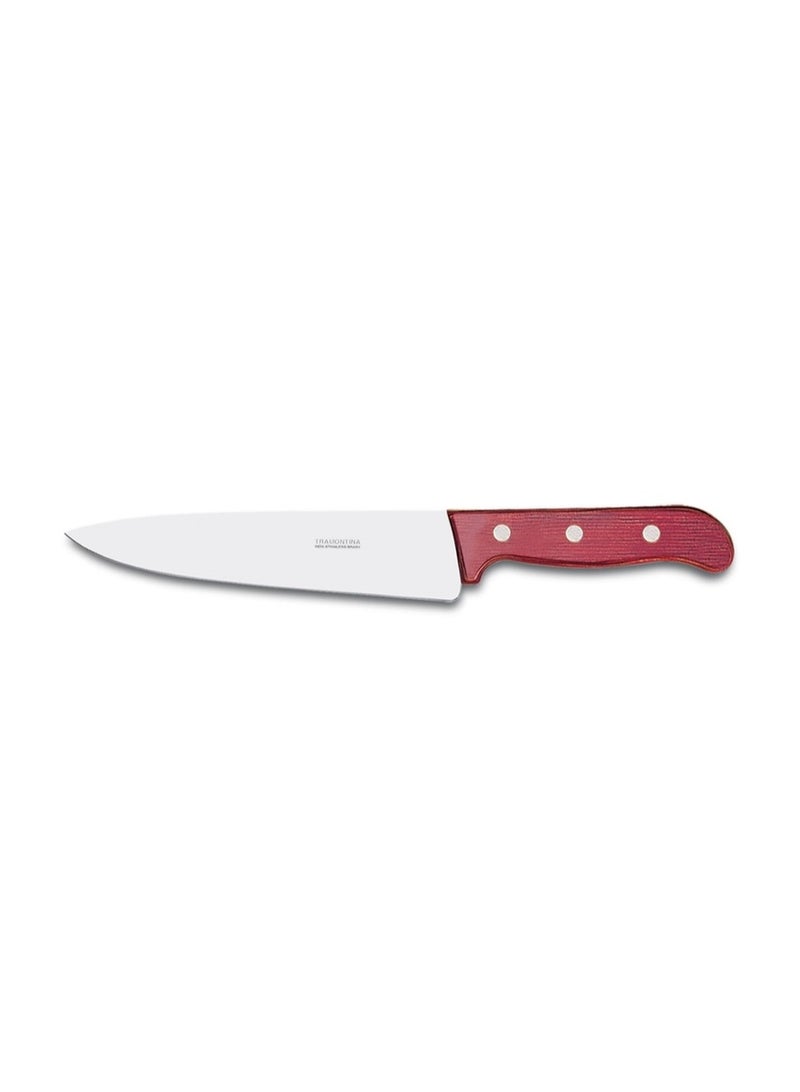 Polywood 8 Inches Cooks Knife with Stainless Steel Blade and Dishwasher Safe Treated Handle