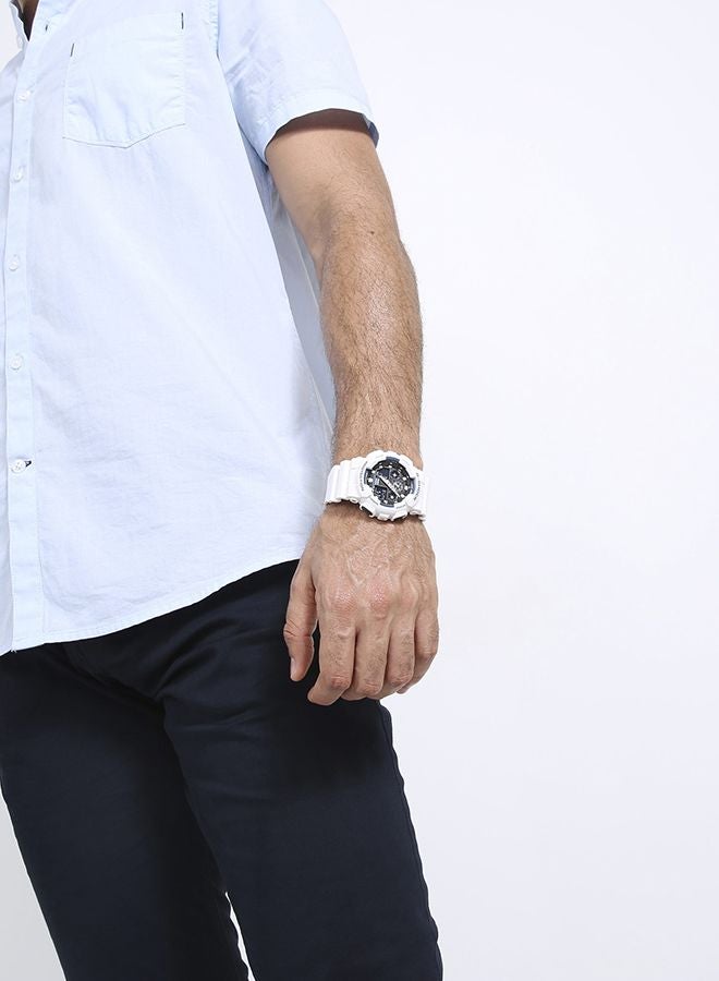 Men's Water Resistant Analog/Digital Watch GA-100B-7ADR