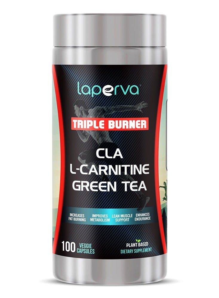 Triple Burner Cla - L Carnitine - Green Tea, 100 Veggie Capsules
