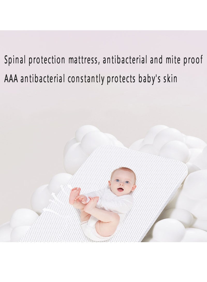 Neonatal Mosquito Net Bed, Foldable Portable Child/Baby Splicing Bed, Side Bed, Cradle Bed