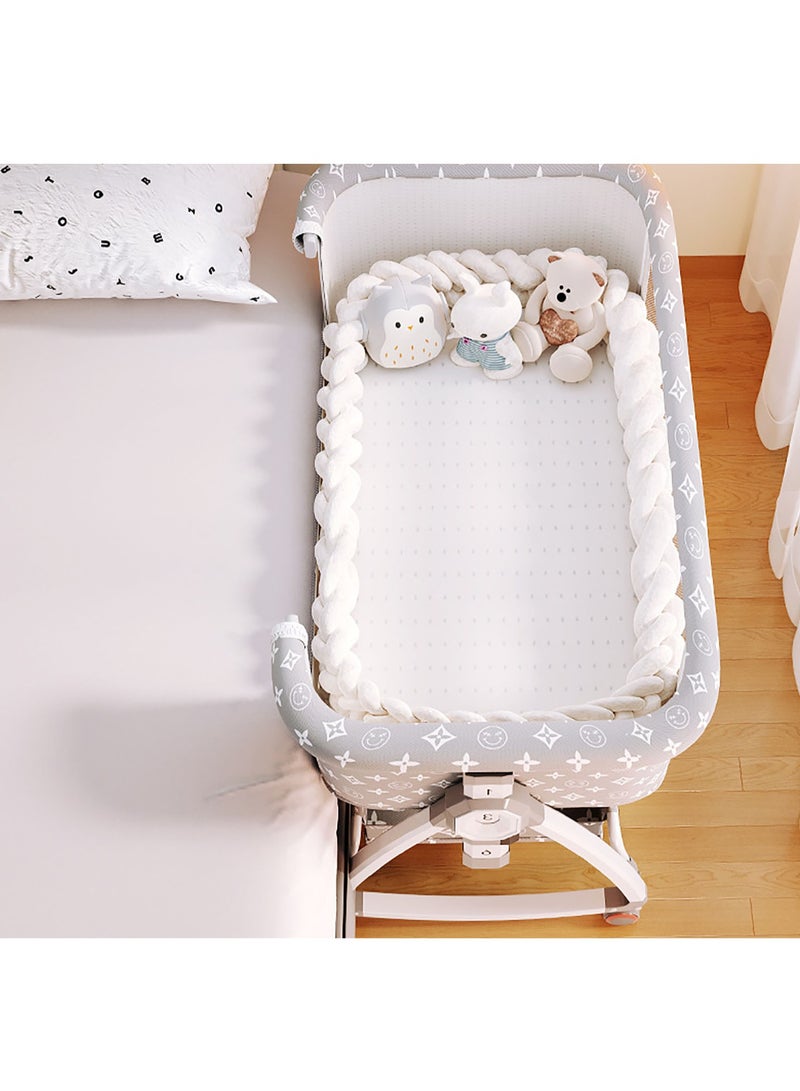 Neonatal Mosquito Net Bed, Foldable Portable Child/Baby Splicing Bed, Side Bed, Cradle Bed