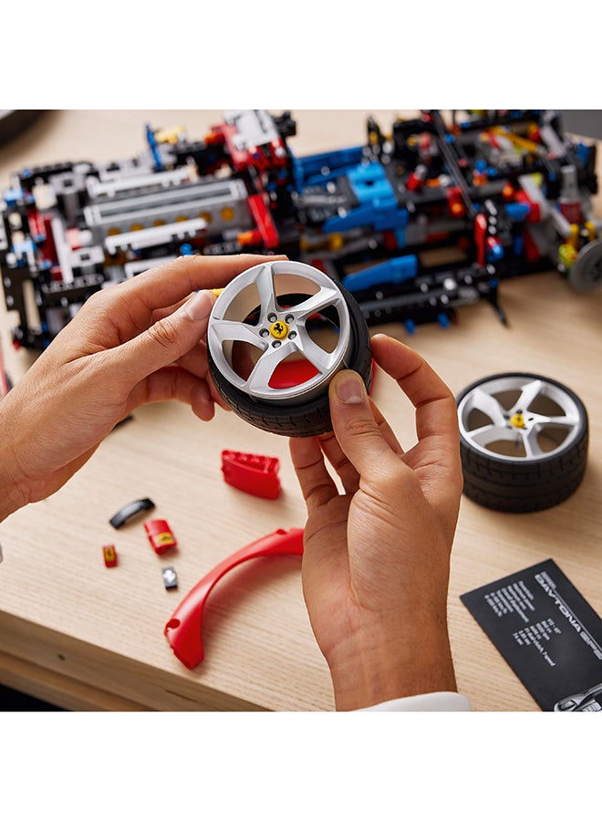 Technic Ferrari Daytona SP3 42143 Building Kit; Enjoy a Building Project for Adults as You Craft All the Details of This Supercar Model; Display with Pride to Celebrate Your Passion for Ferrari (3,778 Pieces)