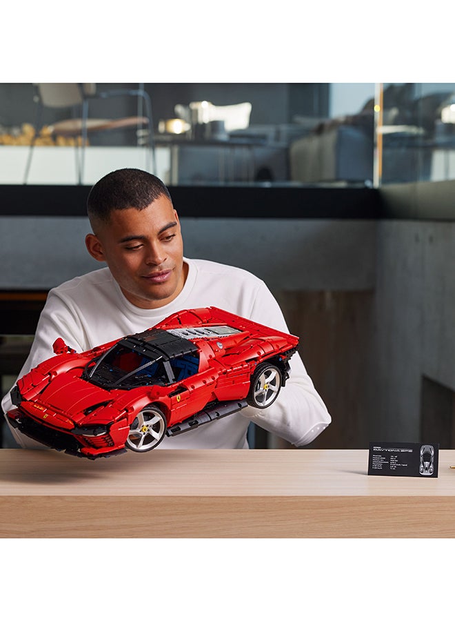 Technic Ferrari Daytona SP3 42143 Building Kit; Enjoy a Building Project for Adults as You Craft All the Details of This Supercar Model; Display with Pride to Celebrate Your Passion for Ferrari (3,778 Pieces)
