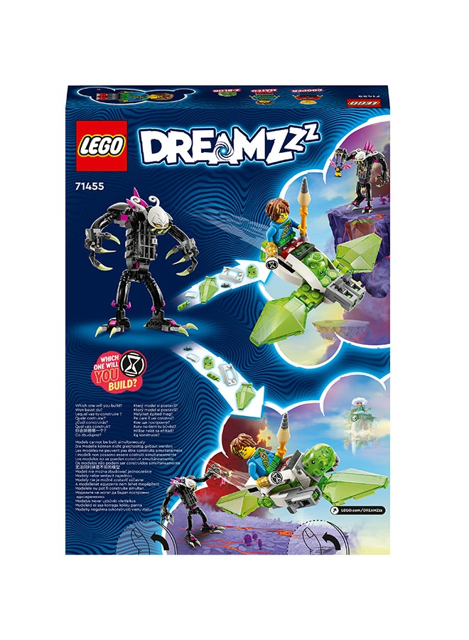 Dreamzzz Grimkeeper The Cage Monster 71455 Building Toy Set; Kids Transform Z-Blob Into A Mini-Plane Or Hoverbike To Save Cooper From The Grimkeeper; Gift For Ages 7 And Over (274 Pieces)