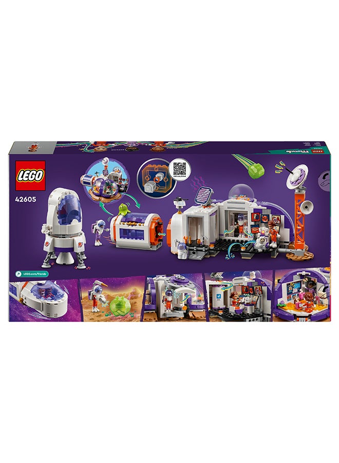 42605 Friends Mars Space Base And Rocket Set With 4 Characters, Building Kit Gift Idea For Girls, Boys And Kids Aged 8 Years And Over Who Love Tech And Science Toys (981 Pieces)