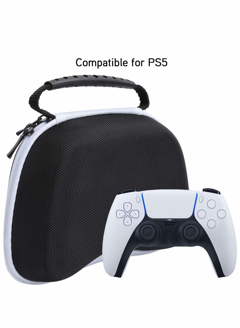 Storage Bag Compatible with PS5 Controller, Carrying Case Pouch