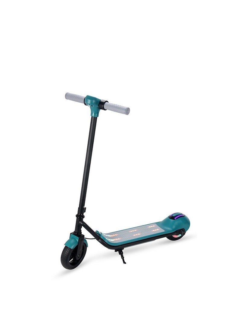24V Electric Folding Scooter For Kids Green