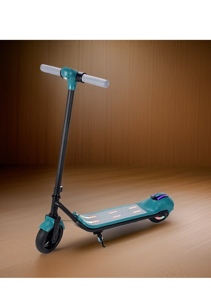 24V Electric Folding Scooter For Kids Green