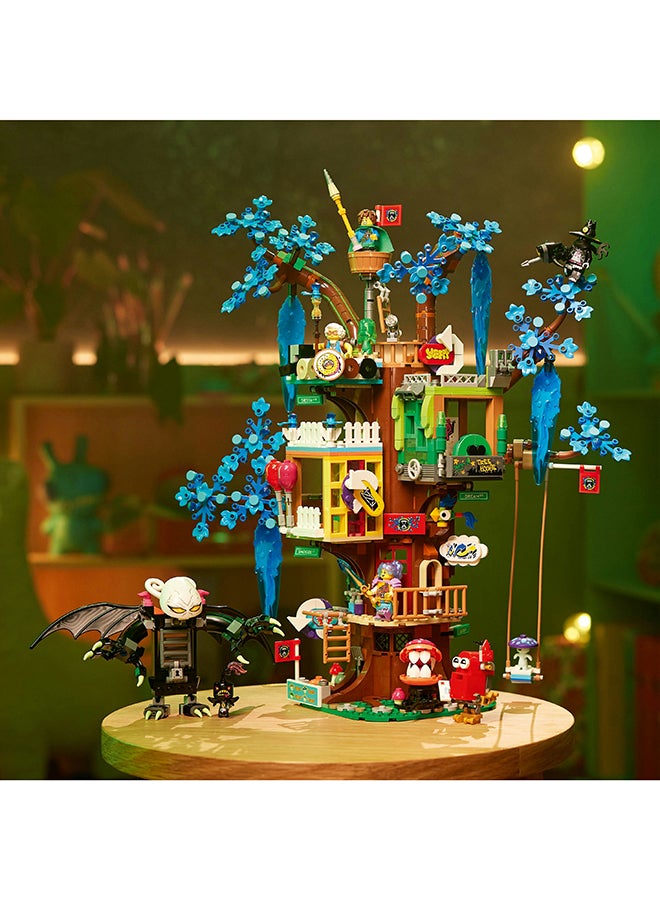Dreamzzz Fantastical Tree House 71461 Building Toy Set; Features 3 Detailed Sections That Can Be Added To The Tree In 2 Ways; Gift For Kids Aged 9+ With Big Imaginations (1,257 Pieces)