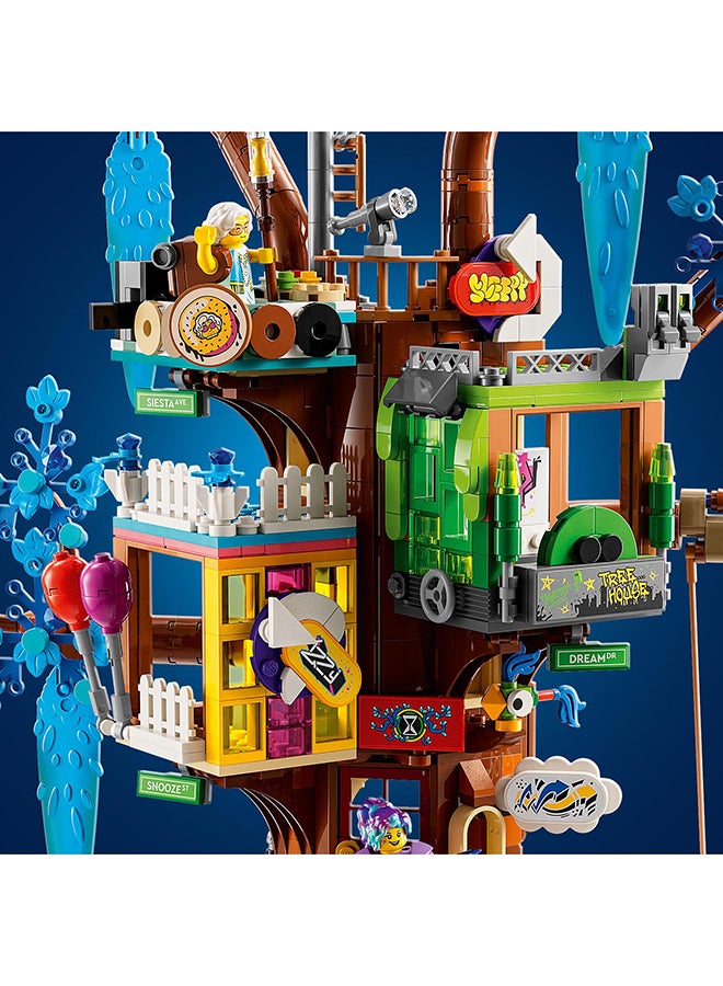 Dreamzzz Fantastical Tree House 71461 Building Toy Set; Features 3 Detailed Sections That Can Be Added To The Tree In 2 Ways; Gift For Kids Aged 9+ With Big Imaginations (1,257 Pieces)