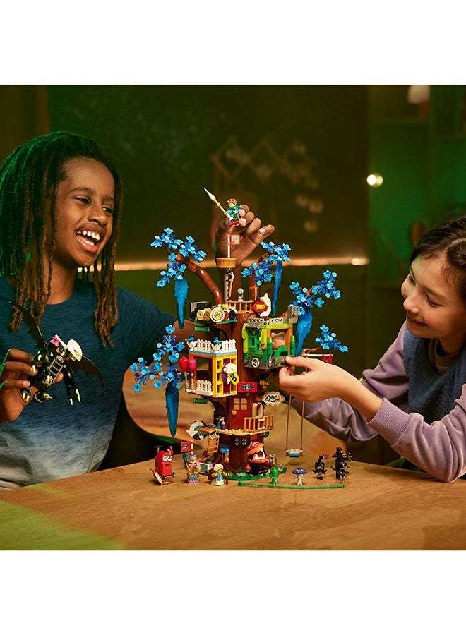 Dreamzzz Fantastical Tree House 71461 Building Toy Set; Features 3 Detailed Sections That Can Be Added To The Tree In 2 Ways; Gift For Kids Aged 9+ With Big Imaginations (1,257 Pieces)