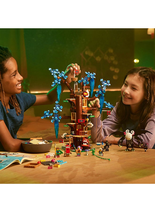 Dreamzzz Fantastical Tree House 71461 Building Toy Set; Features 3 Detailed Sections That Can Be Added To The Tree In 2 Ways; Gift For Kids Aged 9+ With Big Imaginations (1,257 Pieces)