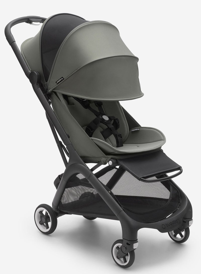 Butterfly Complete Me Stroller - Black And Forest Green