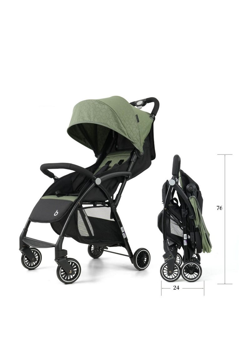 Folding Shock-Proof Stroller, Four-Wheeled Stroller, Baby Stroller for 0-3 Years Old, Stroller Stroller, Portable