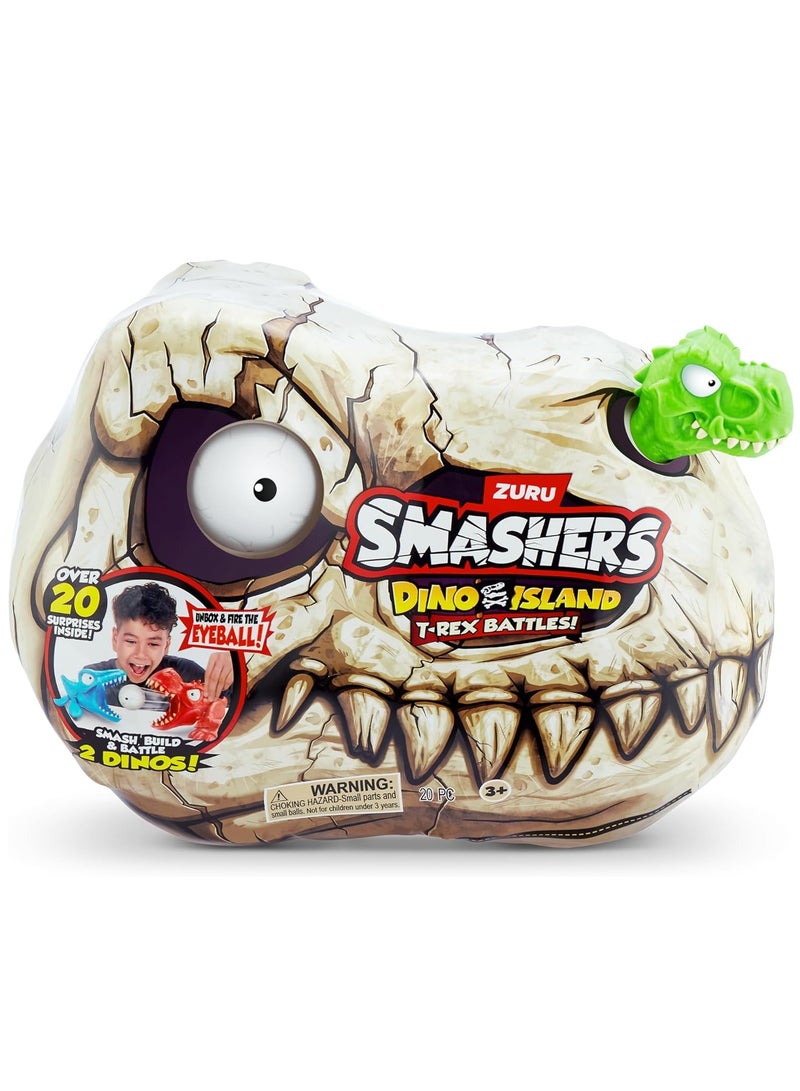 Smashers Dino Island T-Rex Battle Playset
