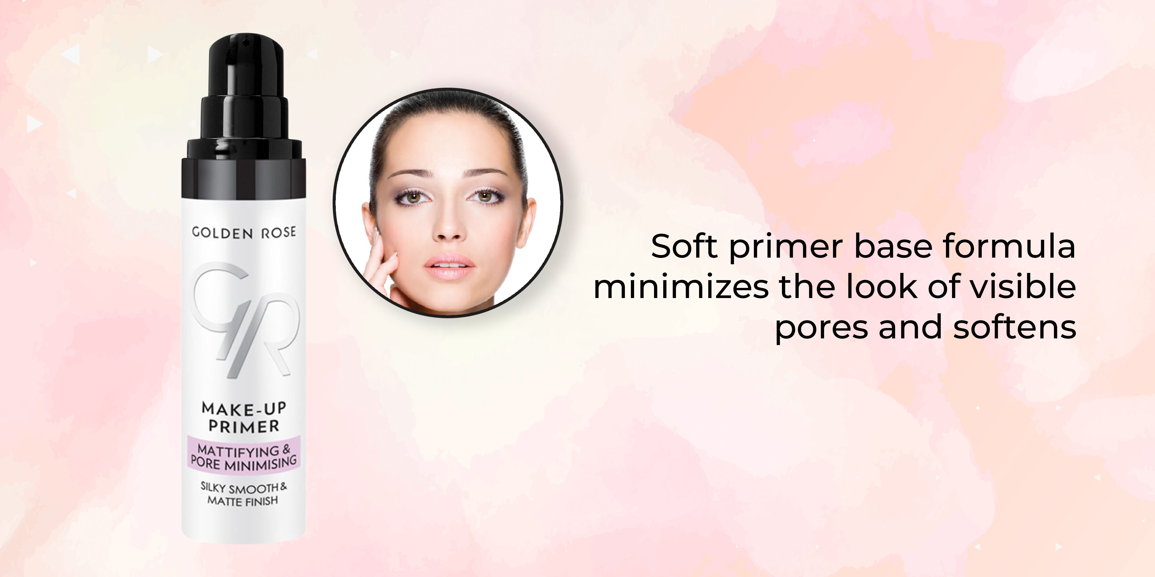 Mattifying And Pore Minimising Silky Smooth Matte Finish  Makeup Primer Clear