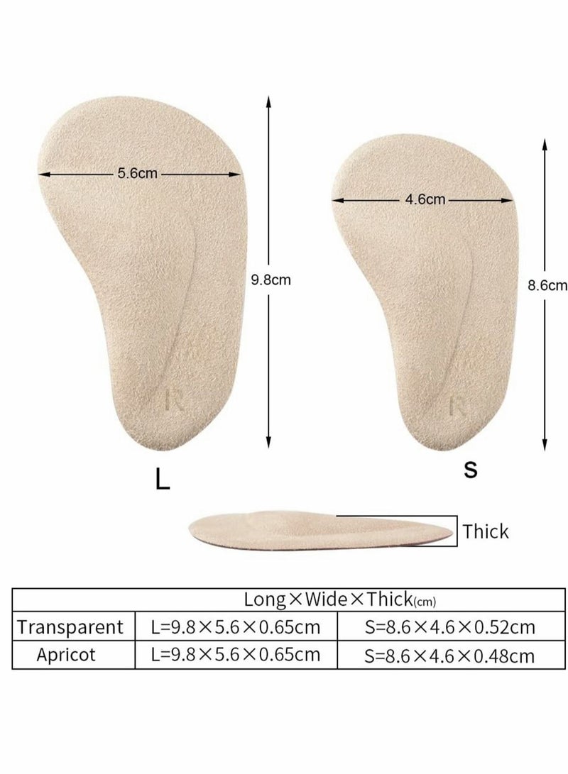 Arch Support Insoles Orthotics Massage Silicone Gel Foot Care Metatarsal Pads for Plantar Fasciitis Fallen Arches Heel Spurs and Flat Feet