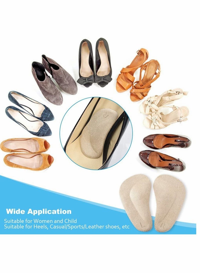 Arch Support Insoles Orthotics Massage Silicone Gel Foot Care Metatarsal Pads for Plantar Fasciitis Fallen Arches Heel Spurs and Flat Feet