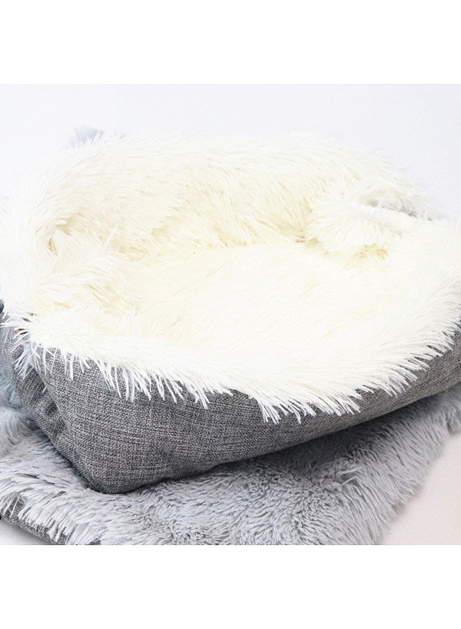 Cat Bed  Washable Cat Beds for Indoor Cats  Pet Bed Innovative Design  Safe Warming Comfortable Sleeping Surface Suitable for All Seasons Your Pet's Exclusive Comfortable Space