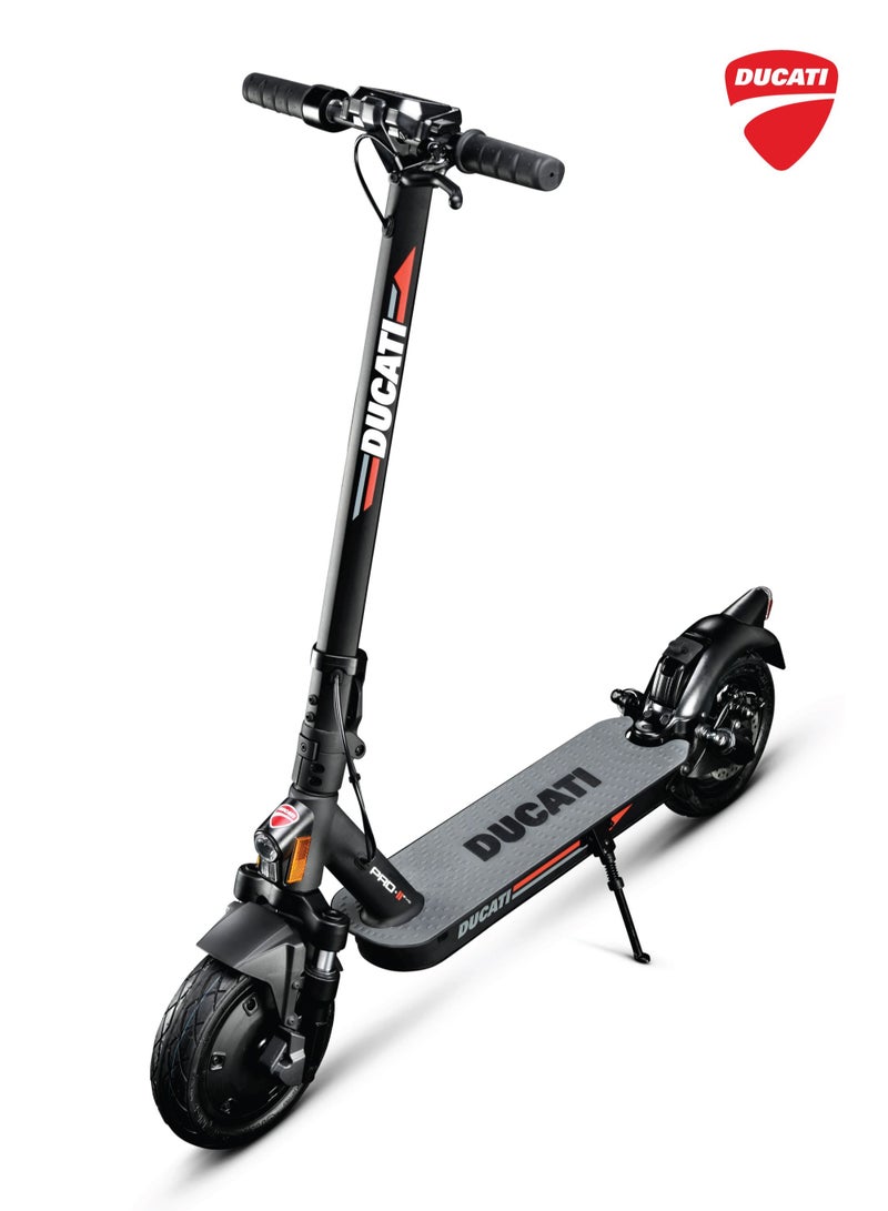 DUCATI PRO-II EVO Electric Scooter, Powerful 350W Brushless Motor, Long Range of 40 Km, Dual Suspension, Quick Folding & Portable, App Connection, 3.5